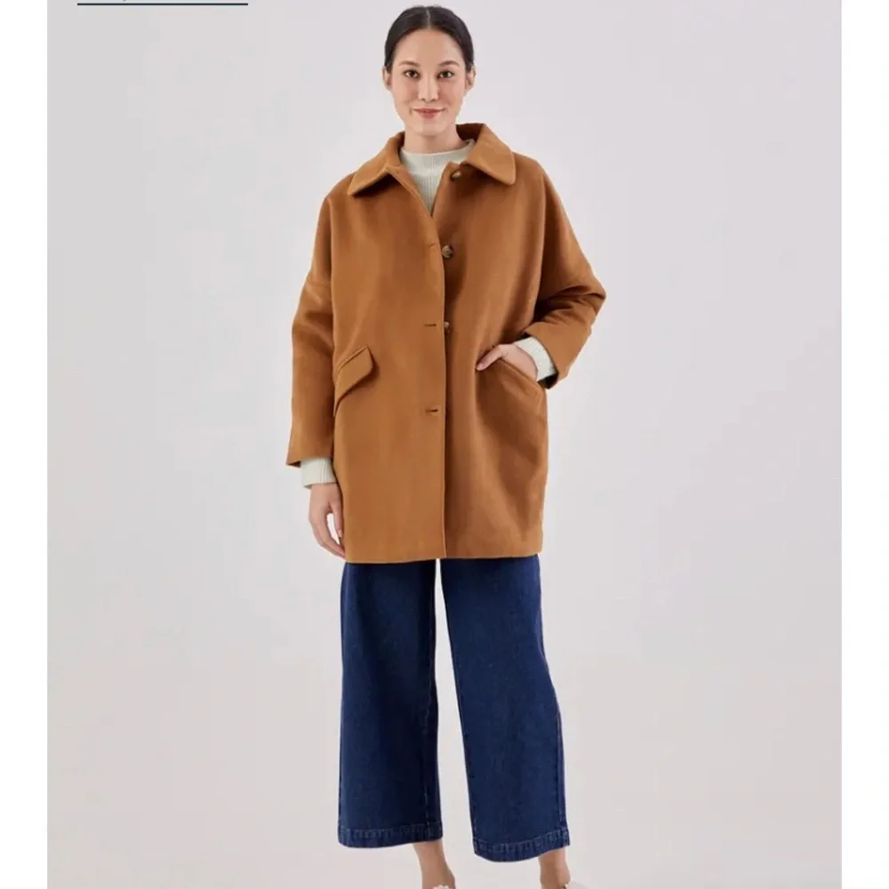 Love Bonito Denzel Patch Pocket Car Coat - Picture 1 of 5